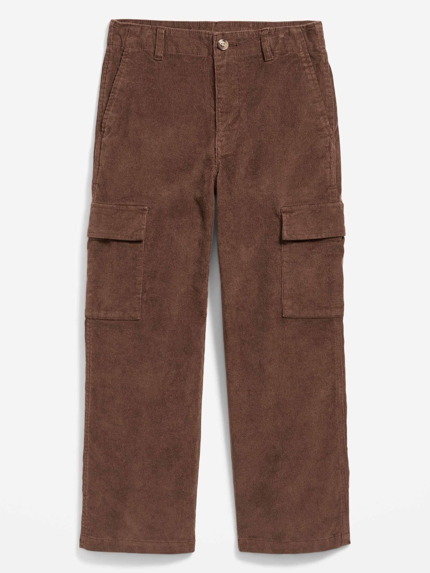 Baggy Corduroy Cargo Pants for Boys