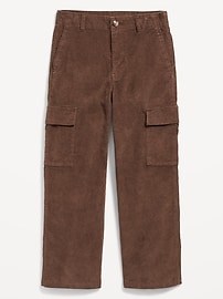 Voir une image plus grande du produit 4 de 4. Pantalon cargo coupe généreuse en velours côtelé pour garçon