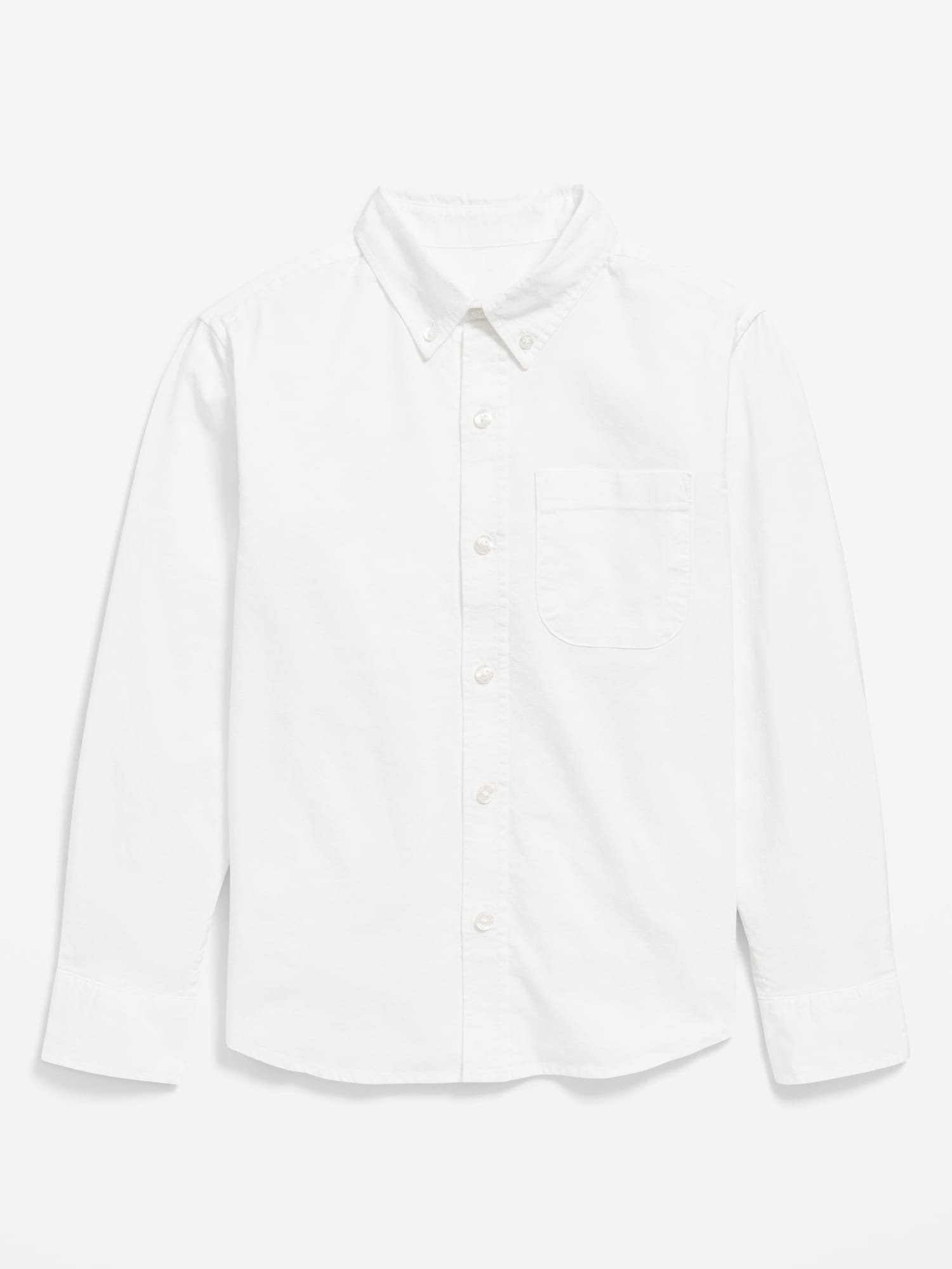 Long-Sleeve Pocket Oxford Shirt for Boys