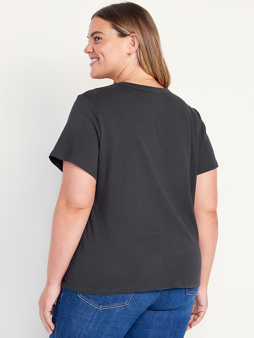 L'image numéro 8 présente T-shirt passe-partout à imprimé