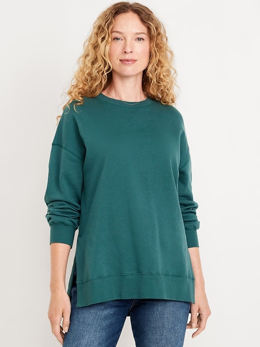 Image number 1 showing, SoComfy Relaxed Tunic Sweatshirt