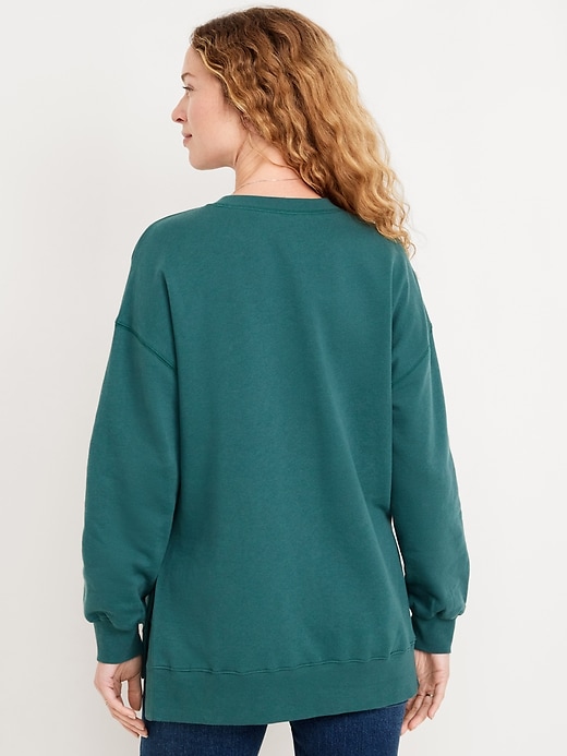 Image number 2 showing, SoComfy Relaxed Tunic Sweatshirt