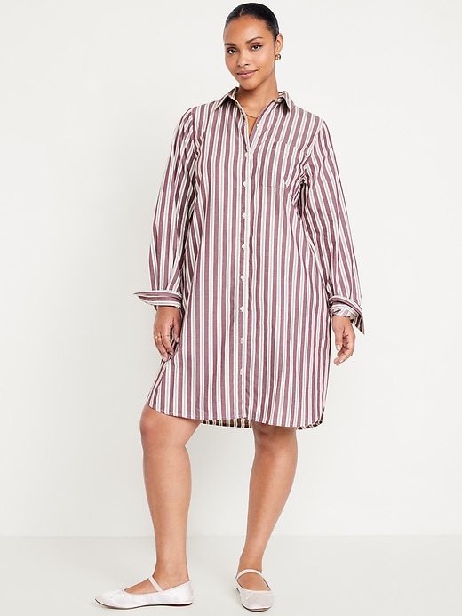 Image number 4 showing, Mini Shirt Dress