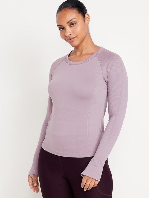 Image number 5 showing, Fitted Seamless Top