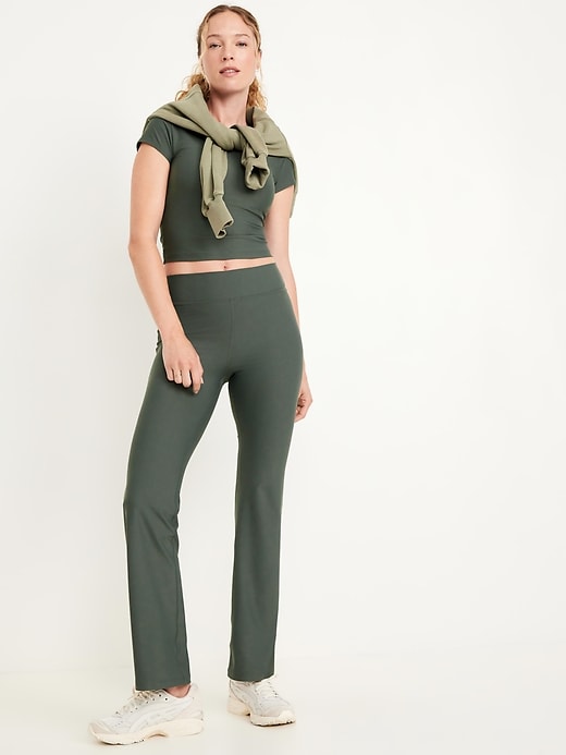 Image number 3 showing, Extra High-Waisted PowerSoft Flare Leggings