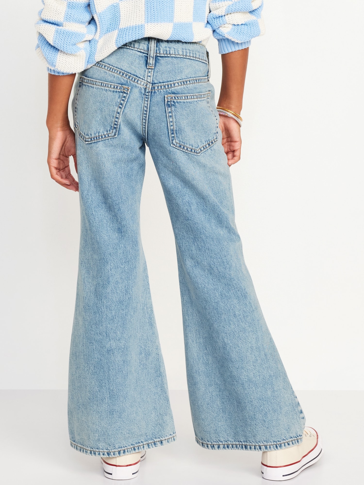 High-Waisted Super Baggy Jeans for Girls