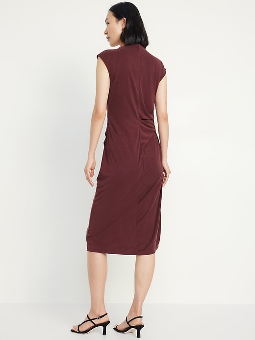 Image number 8 showing, Ruched Midi Dress