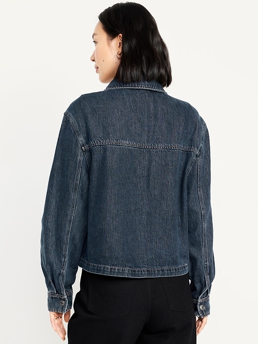 Image number 2 showing, Jean Shirt Jacket