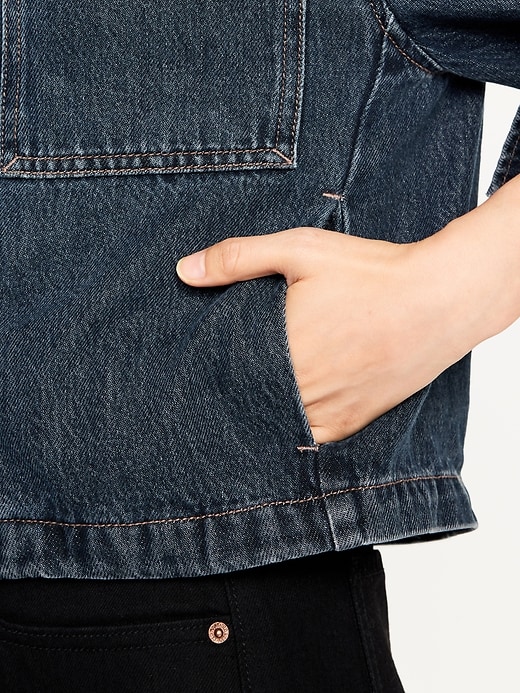 Image number 4 showing, Jean Shirt Jacket