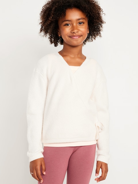 Chandail cache-cœur SoSoft pour fille