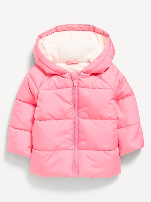 View large product image 1 of 2. Water-Resistant Quilted Graphic Puffer Jacket for Baby