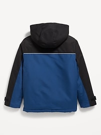 View large product image 3 of 4. Water-Resistant 2-In-1 Snow Jacket for Boys