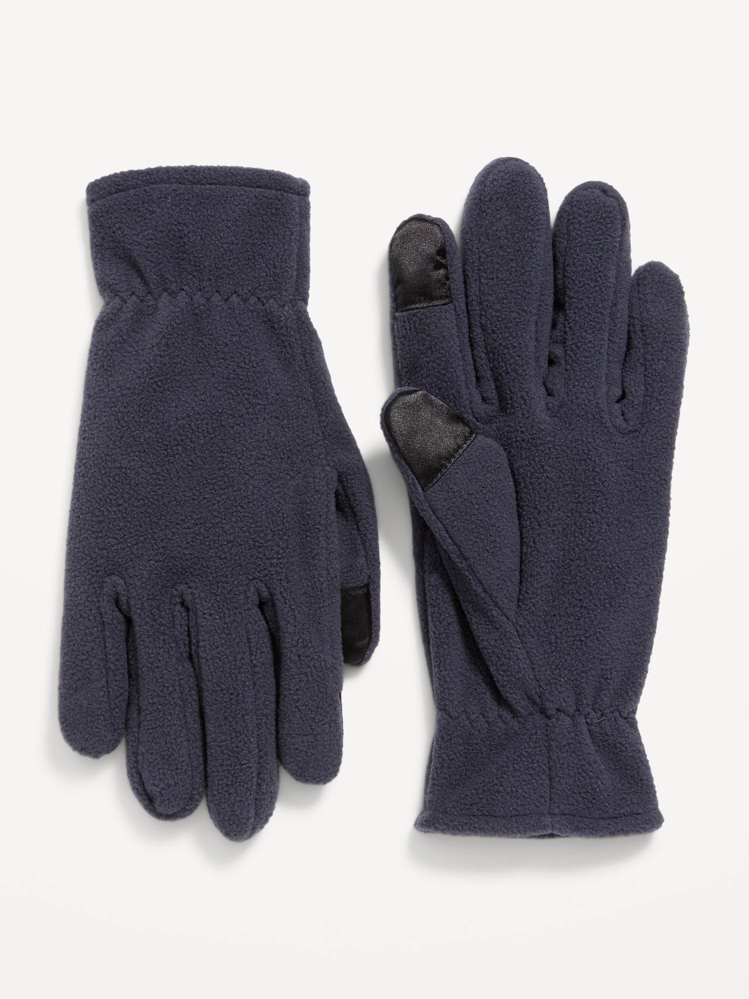 Text-Friendly Performance Fleece Gloves for Men