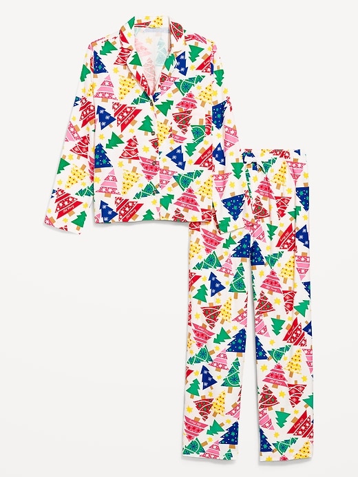 Image number 4 showing, Flannel Pajama Set for Women