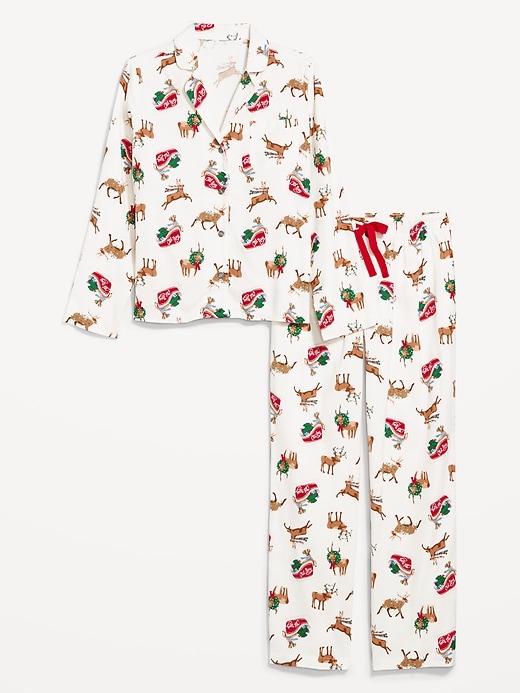 Image number 4 showing, Flannel Pajama Set for Women