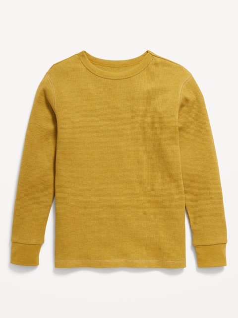 T-shirt en tricot isotherme à manches longues pour garçon