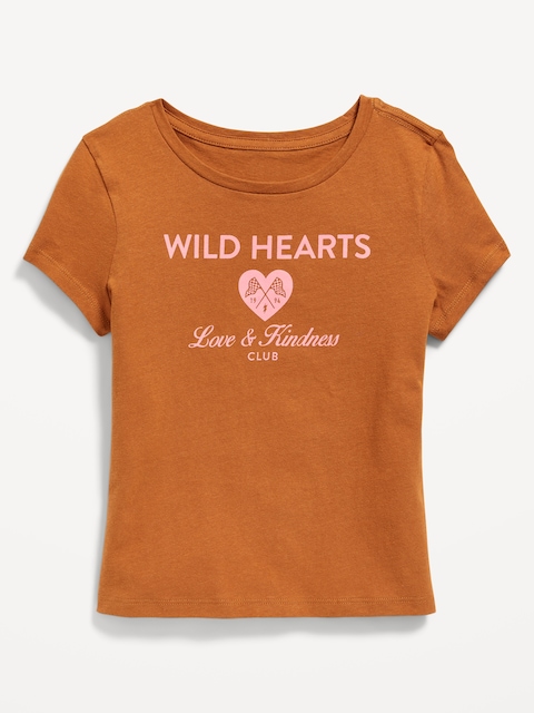 Short-Sleeve Graphic T-Shirt for Girls