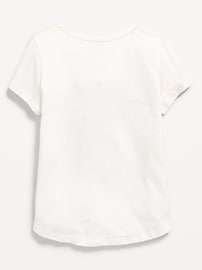 Image number 2 showing, Short-Sleeve Licensed Graphic T-Shirt for Girls