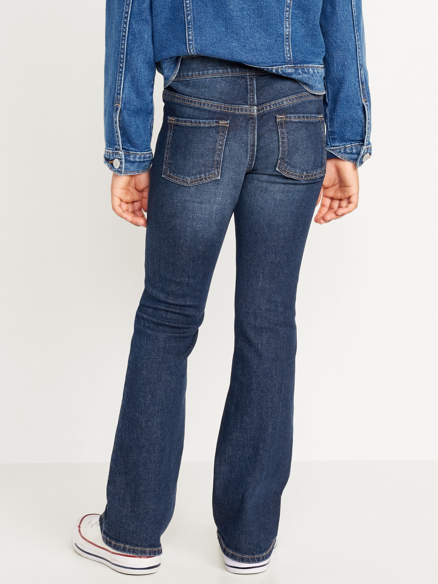 Wow Boot-Cut Pull-On Jeans for