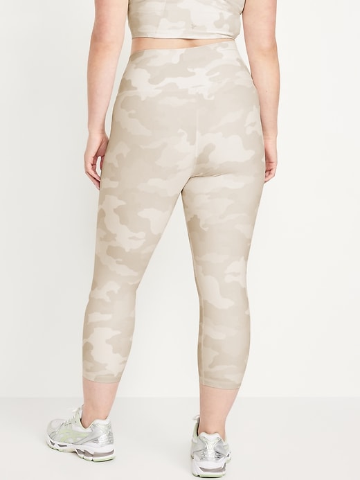 Image number 5 showing, High-Waisted PowerSoft Crop Leggings