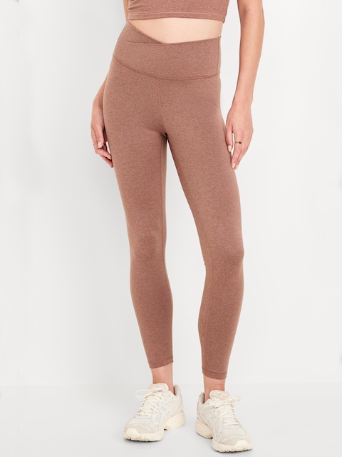 Extra High-Waisted CloudComfy 7/8 Leggings - Brown