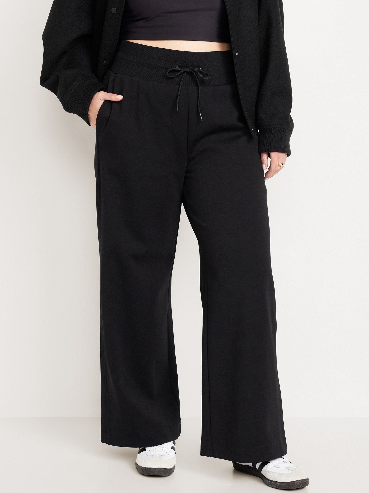 Dynamic Fleece Wide-Leg Pants