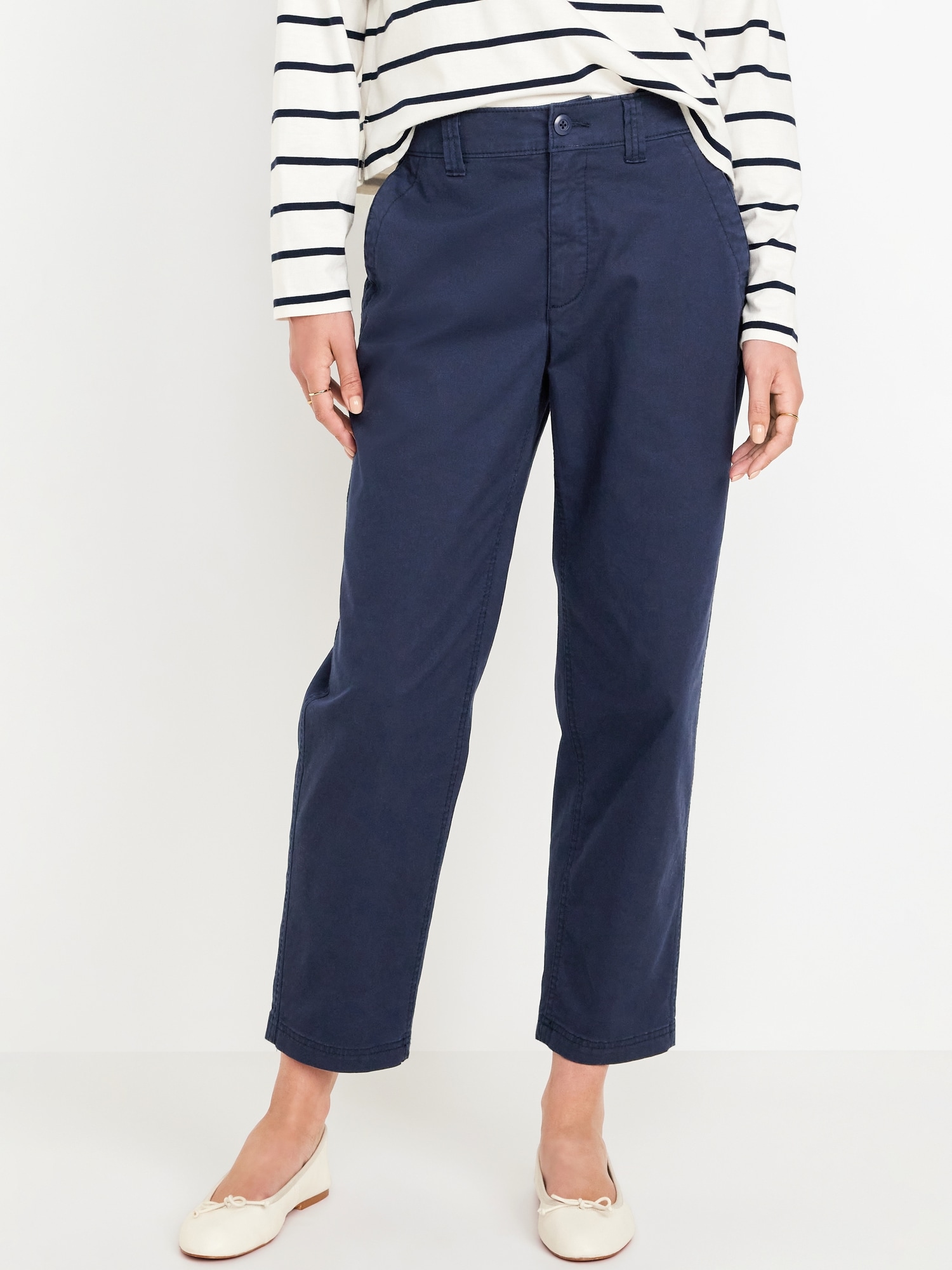 High-Waisted OGC Chino Pants