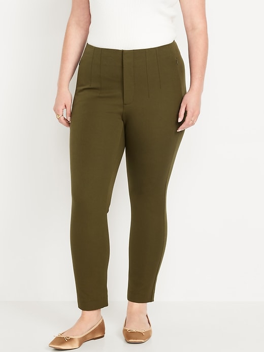 Image number 5 showing, Extra High-Waisted Polished Pixie Skinny Pants