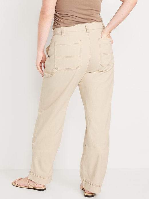 Image number 6 showing, High-Waisted Utility Pants