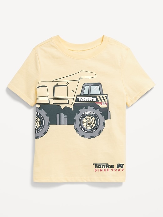 Voir une image plus grande du produit 1 de 2. T-shirt à imprimé de camion Tonka&#174 unisexe pour tout-petit