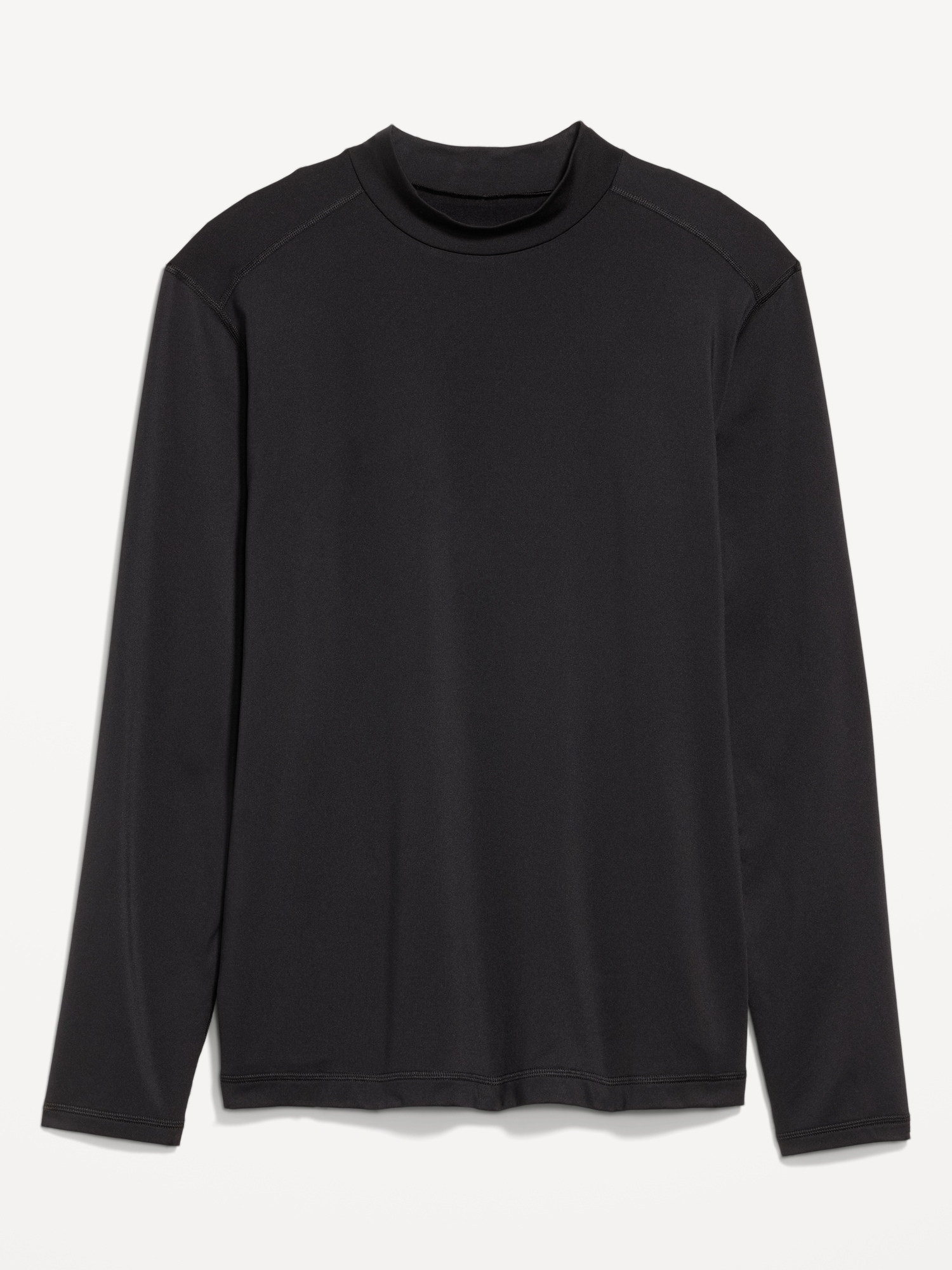 Cozy Baselayer Mock-Neck T-Shirt