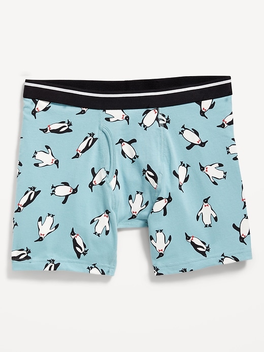 View large product image 1 of 1. Printed Boxer Briefs -- 6.25-inch inseam