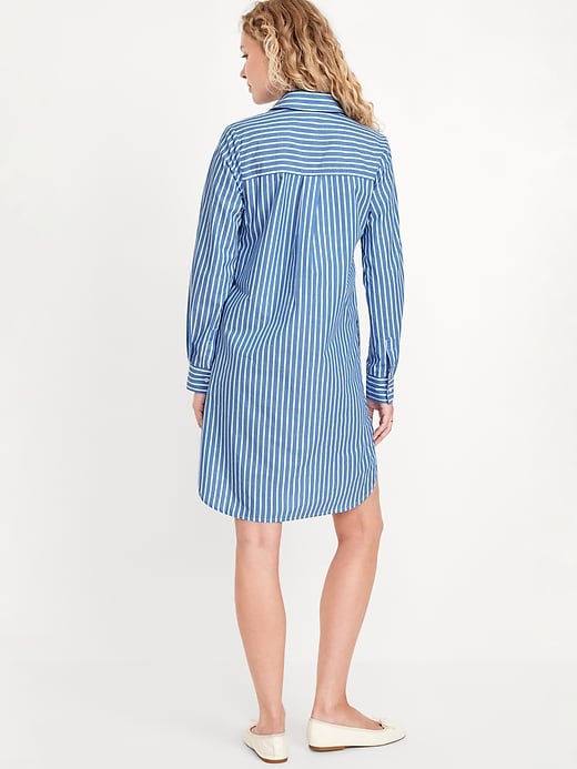 Image number 2 showing, Mini Shirt Dress