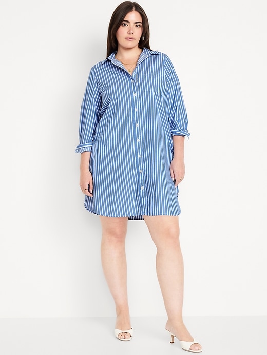 Image number 4 showing, Mini Shirt Dress