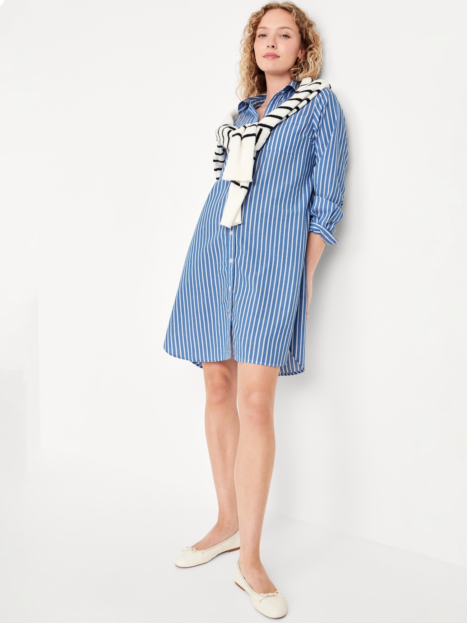 Mini Shirt Dress