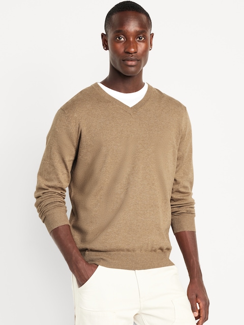 Pull à col en V