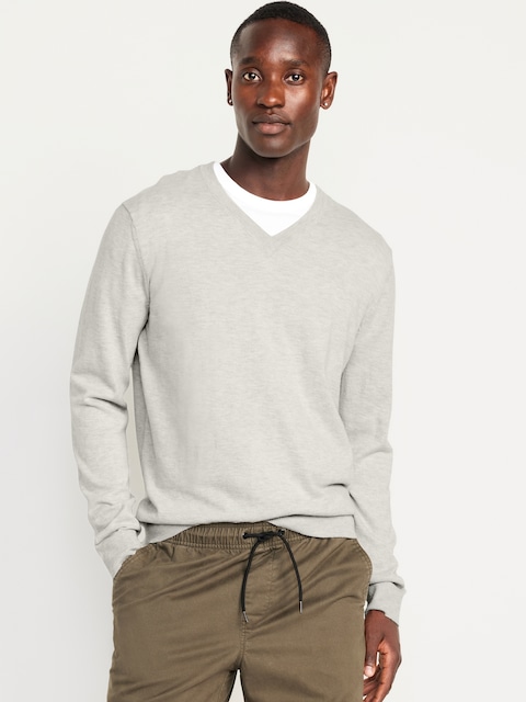 Pull à col en V