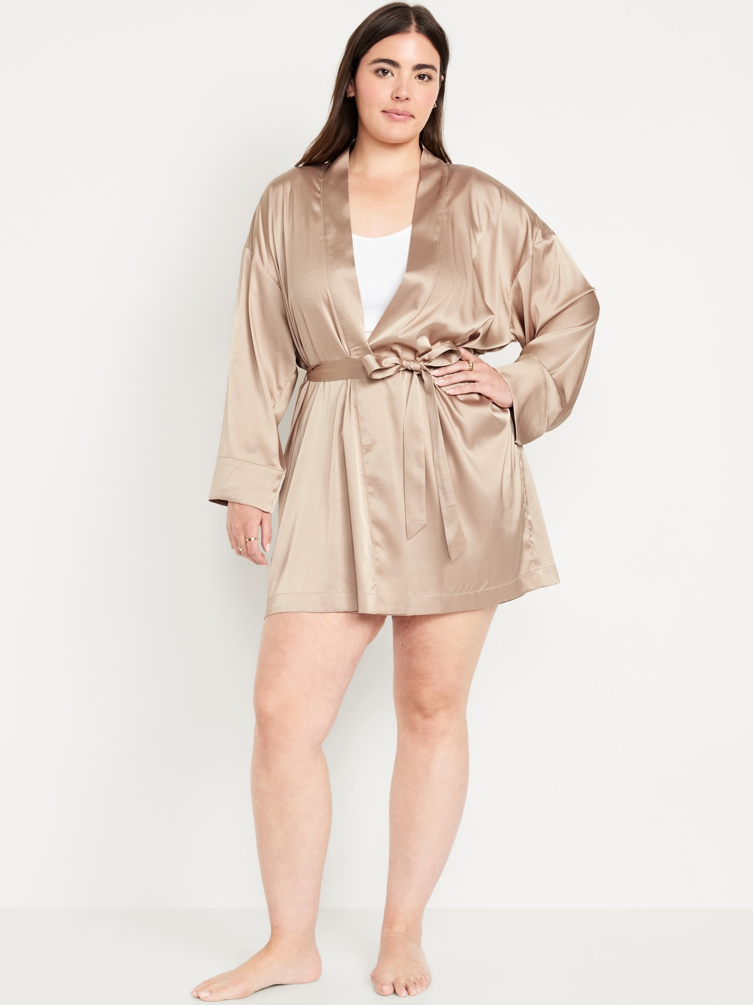 Satin Pajama Robe