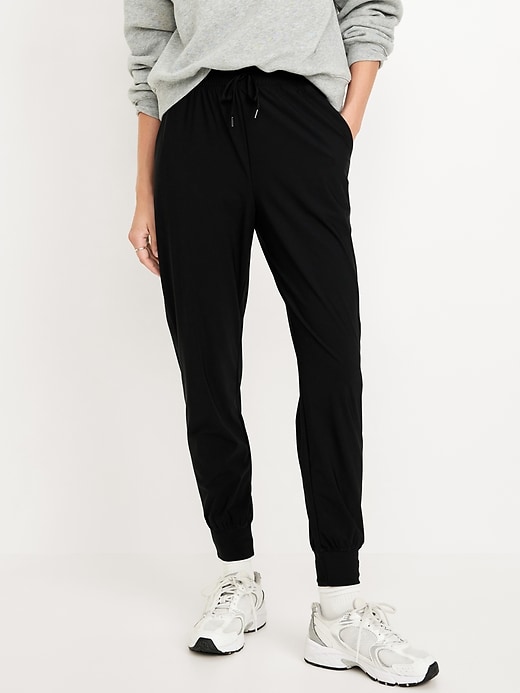 Image number 1 showing, High-Waisted SleekTech Joggers