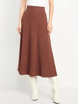 【PORTERNA】Cozy line long skirt PE Nation A-Line Maxi Skirt | Anthropologie