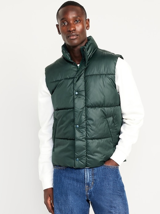 Image number 1 showing, Water-Resistant Puffer Vest