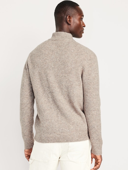 Image number 5 showing, Shaker Stitch Zip Sweater