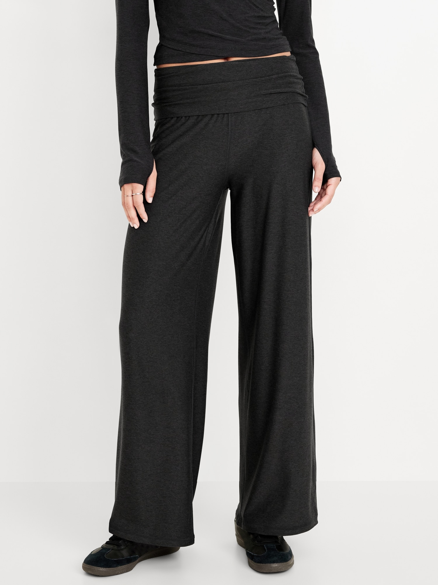 High-Waisted CloudMotion Wide-Leg Pants