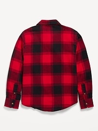 View large product image 3 of 3. Soft-Brushed Flannel Pocket Shirt for Boys