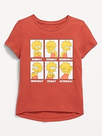 Image number 1 showing, Short-Sleeve Licensed Graphic T-Shirt for Girls