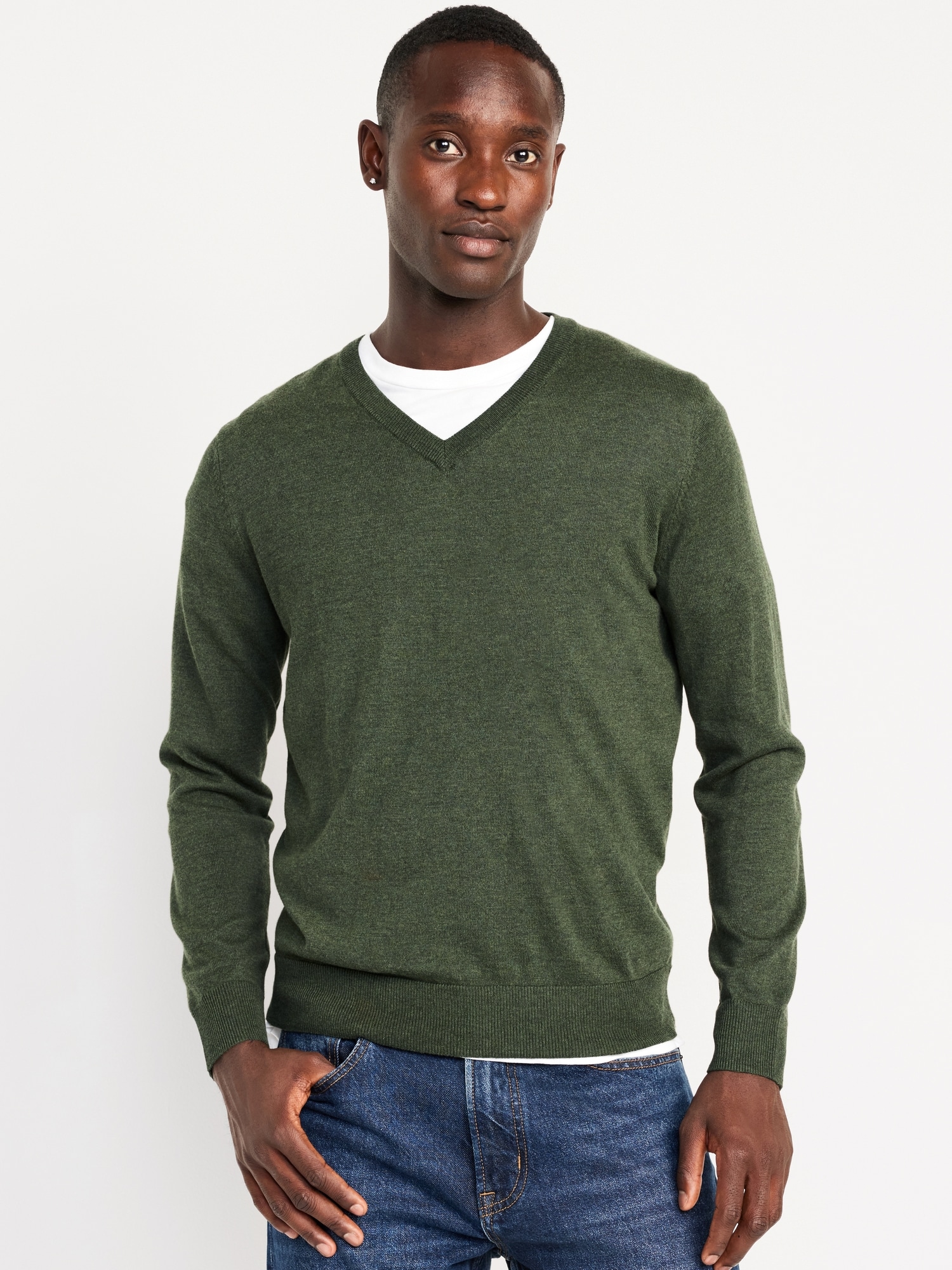 Men s V Neck Sweaters Old Navy Canada