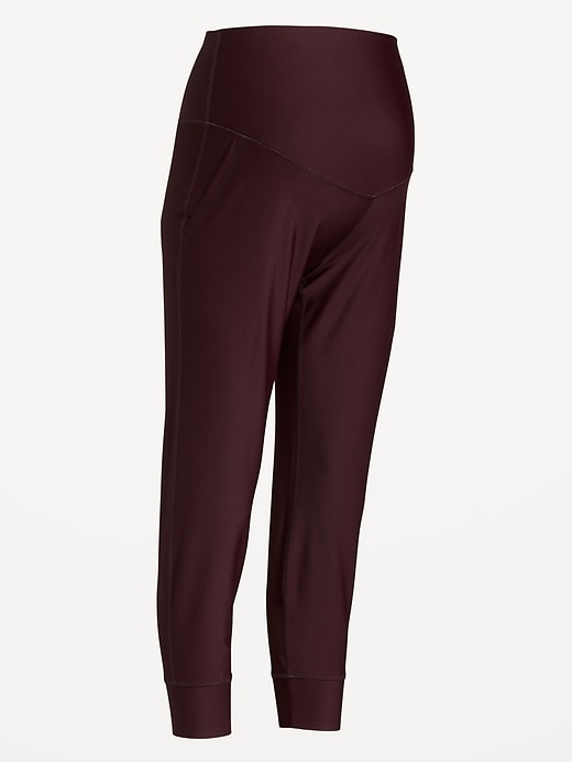 L'image numéro 4 présente Pantalon de jogging PowerSoft à panneau complet de Maternité