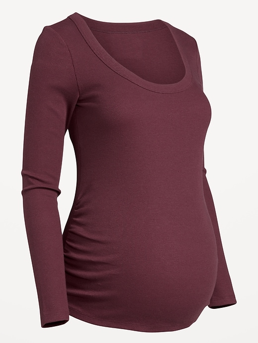 Image number 2 showing, Maternity Long-Sleeve T-Shirt