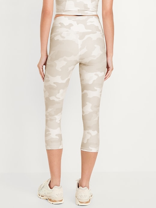 Image number 2 showing, High-Waisted PowerSoft Crop Leggings