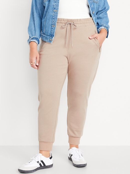 Image number 6 showing, High-Waisted Dynamic Fleece Joggers